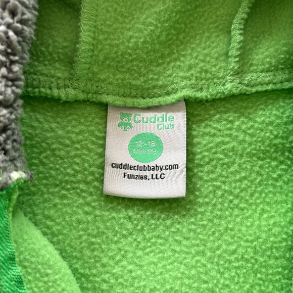 Cuddle Club Fleece Baby Bodysuit – Infant One Piece Hooded Romper - Outerwear - Picture 12 of 15